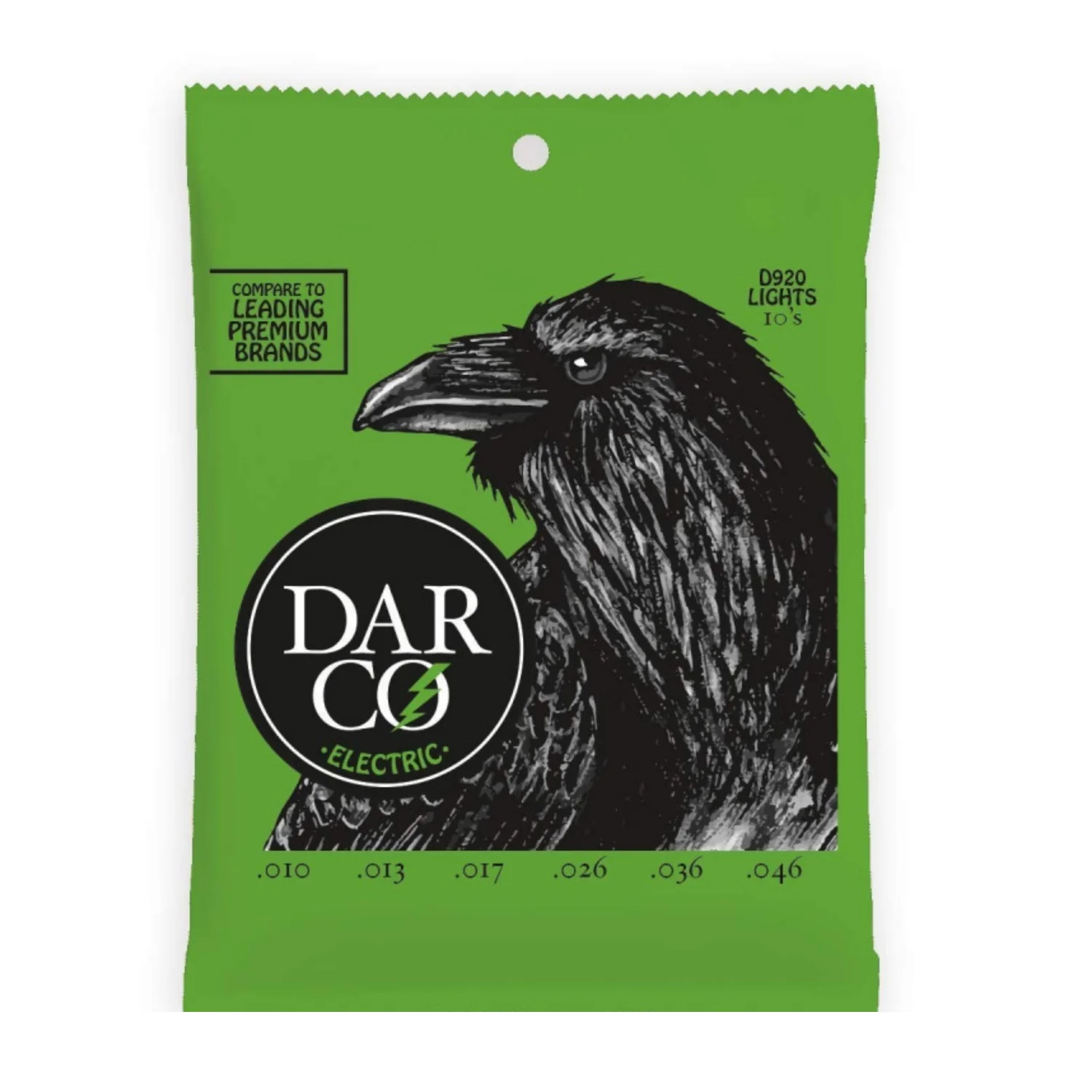 Darco Nickel Wound Electric Guitar Strings D920 - Light - 10-46