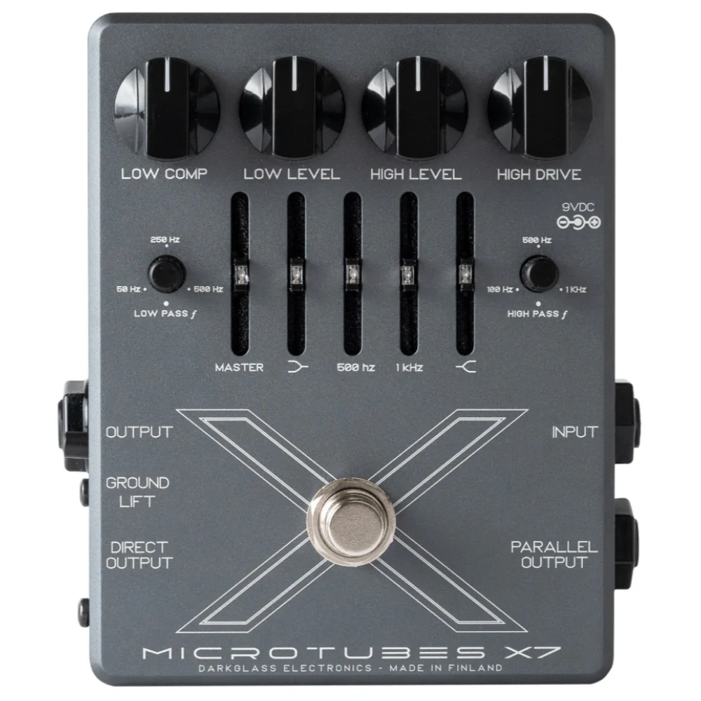 Darkglass Electronics Microtubes X7 Bass Guitar Effect Pedal