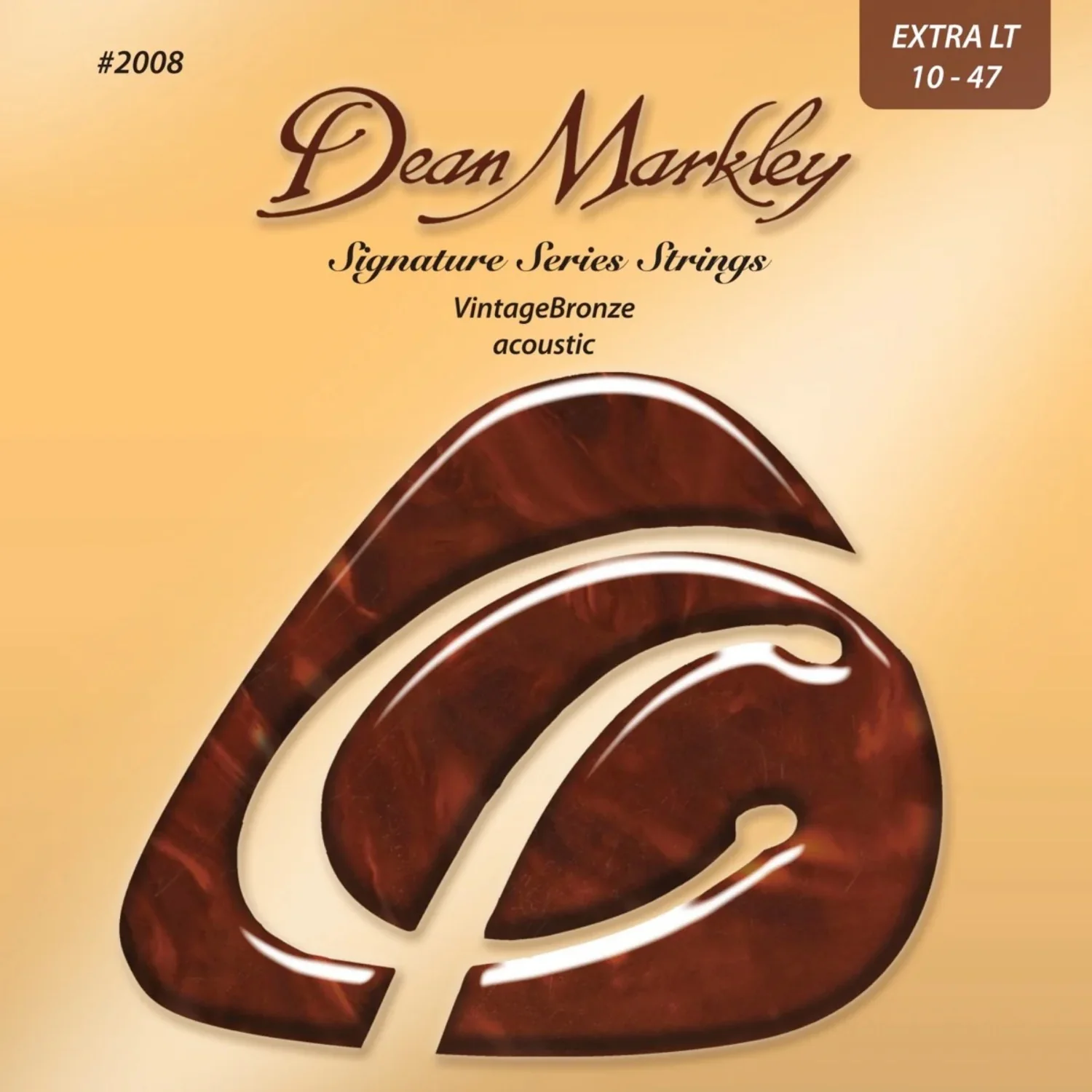 Dean Markley 2002 Acoustic Guitar Strings - Vintage Bronze - 0.11-0.52