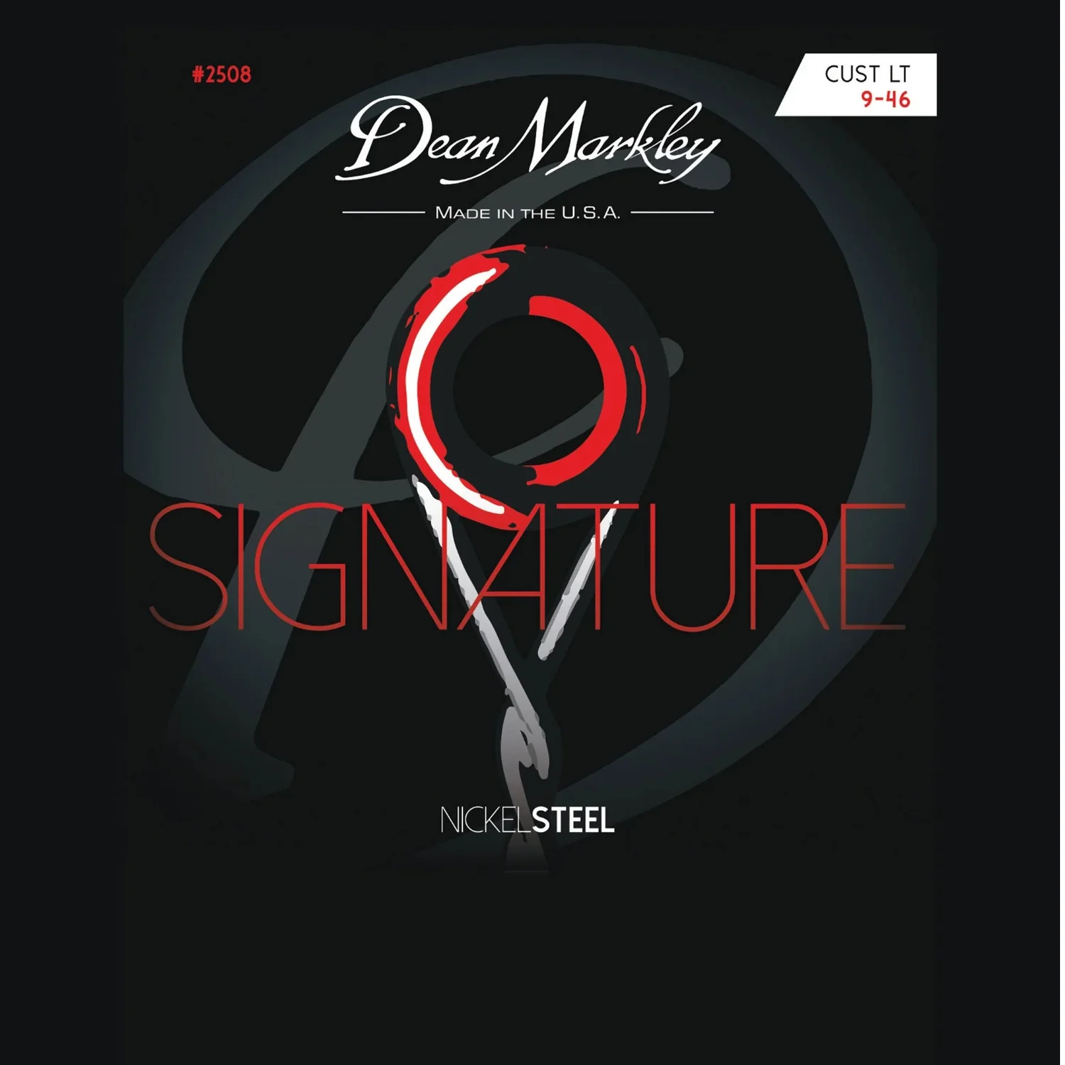 Dean Markley 2508 Electric Guitar Strings - Custom Light NickelSteel - 0.09-0.46