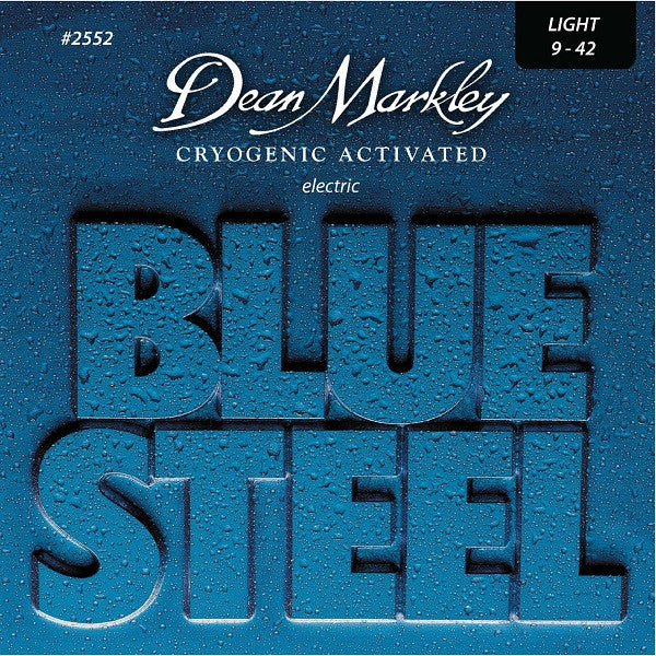 Dean Markley 2552 Electric Guitar Strings - Blue Steel Light - 0.09-0.42