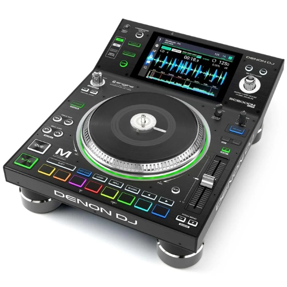 Denon DJ SC5000M Prime Professional DJ Media Player with Motorized Platter and 7 Inch Multi-Touch Display - Image 2