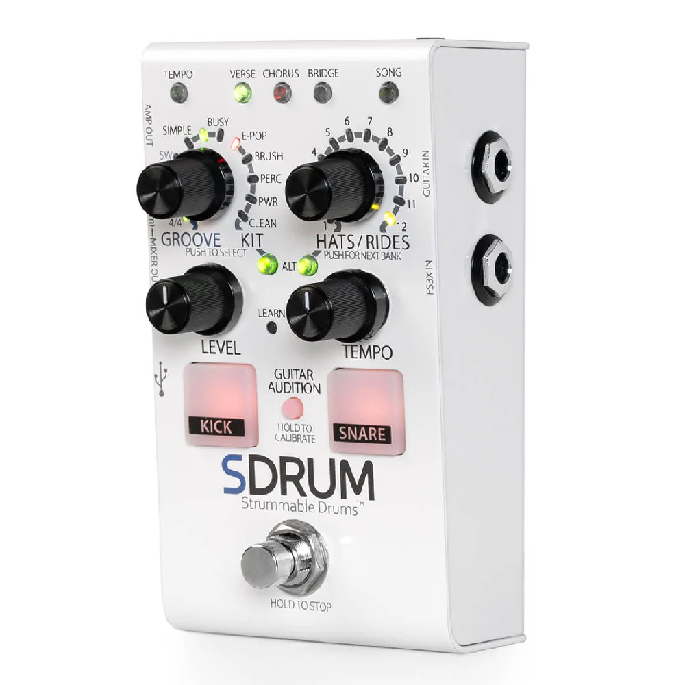 Digitech Sdrum V-04 Strummable Drum Pedal - Image 2