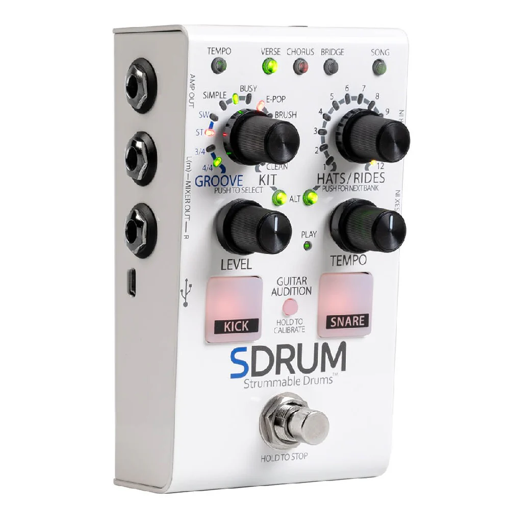 Digitech Sdrum V-04 Strummable Drum Pedal - Image 3