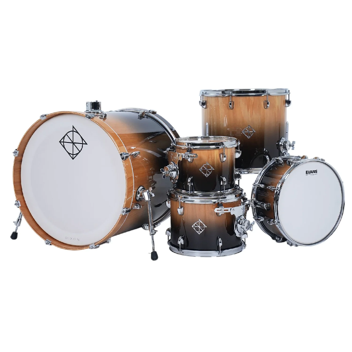 Dixon Fuse 5 Piece Maple Gloss Acoustic Drum Kit - Image 12