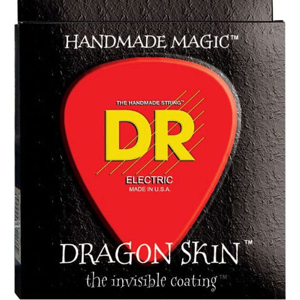 DR Strings DSE-10 Dragon Skin Coated Medium Electric Guitar Strings -0.10-0.46