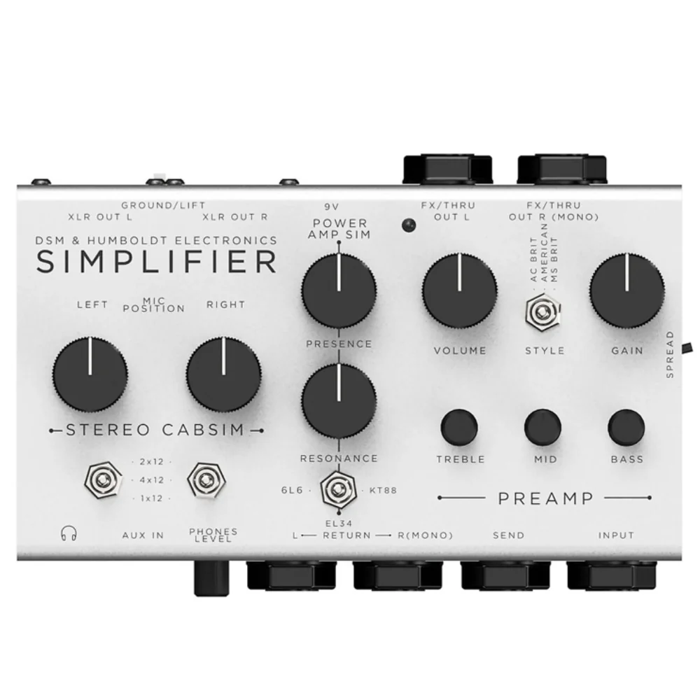 DSM & Humboldt Simplifier Classic Zero-watt Stereo Pedal