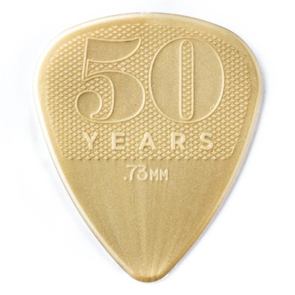 Dunlop 442P 50th Anniversary Nylon Standard Guitar Picks - Pack of 12 - Image 3