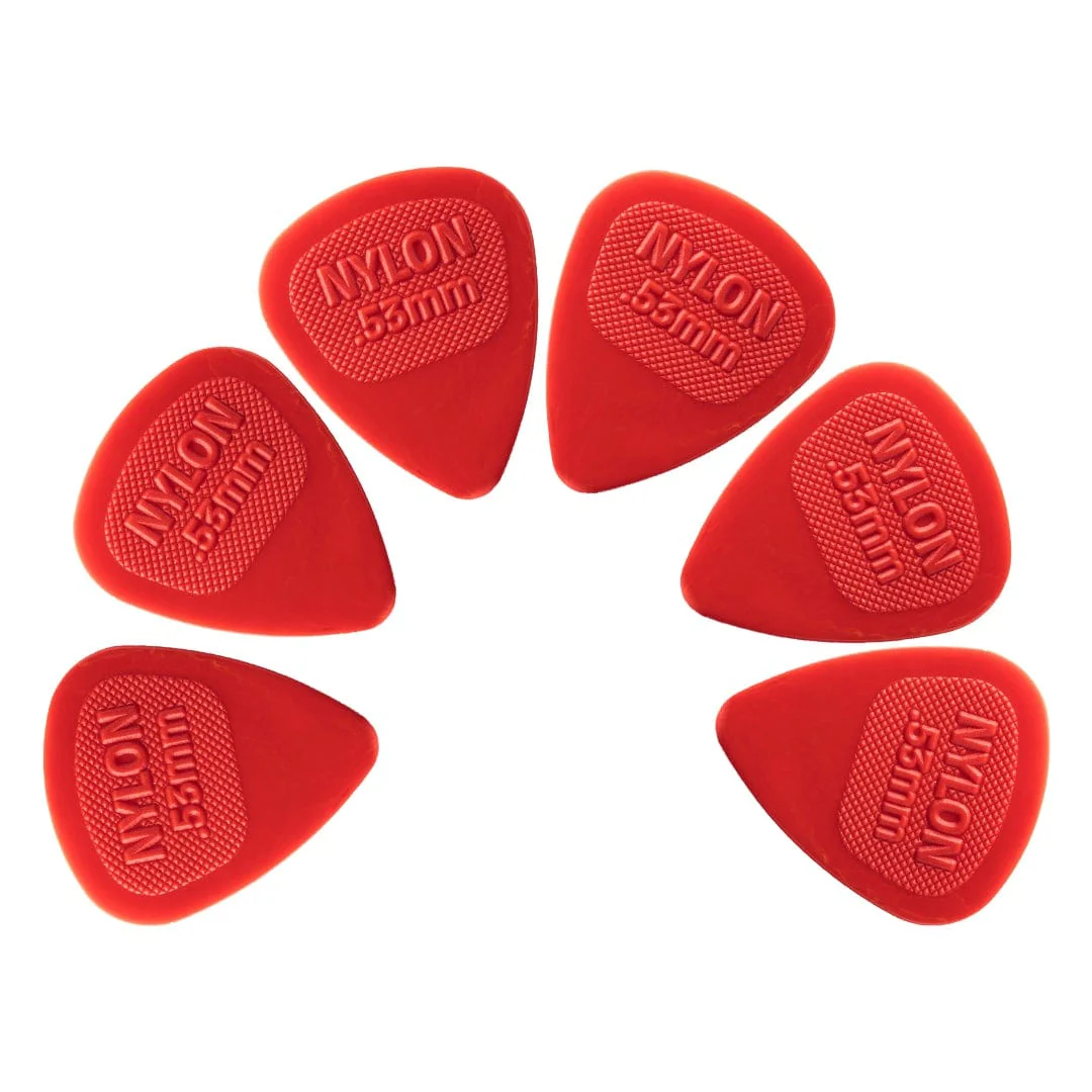 Dunlop 443R Nylon MIDI Standard Guitar Picks - Pack of 6 - Image 5