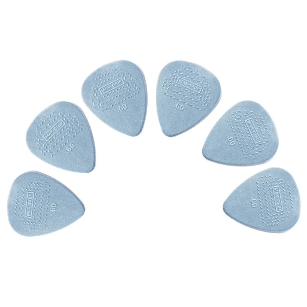 Dunlop 449P Max-Grip Standard Guitar Picks - Pack of 6