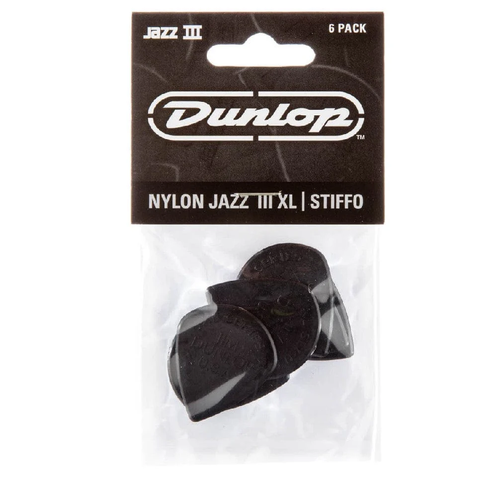 Dunlop 47RXLS Jazz III XL Nylon Guitar Picks