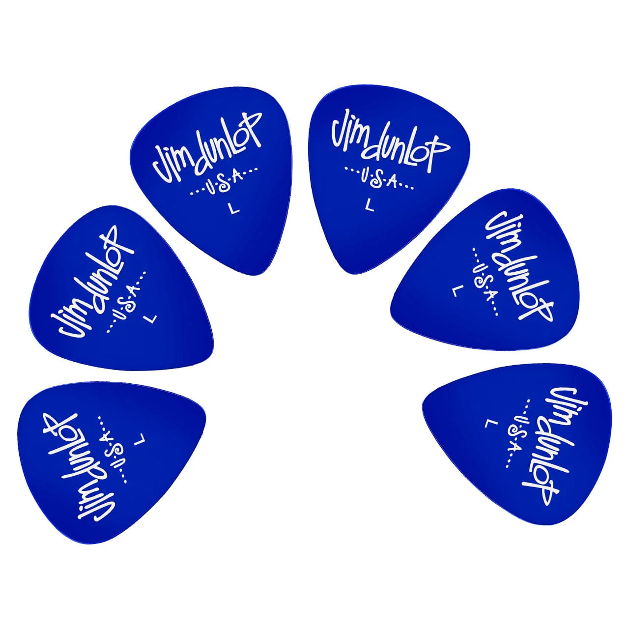 Dunlop 486 Gels Guitar Picks - Pack Of 6