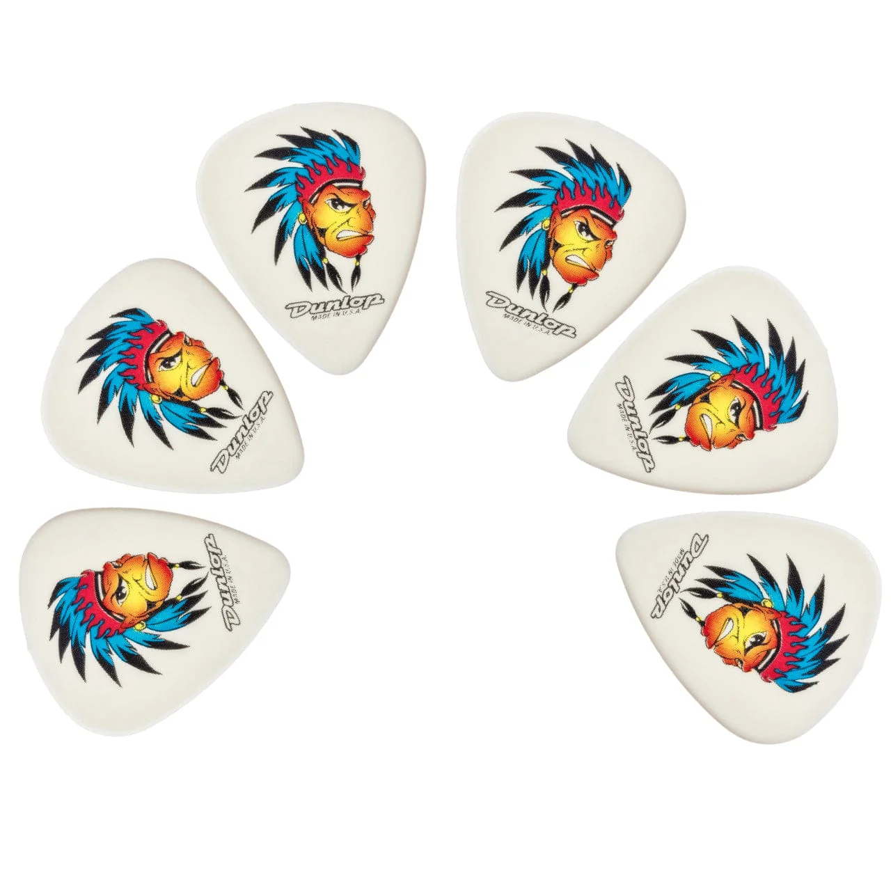 Dunlop BL04R Alan Forbes Chief Guitar Picks - Pack of 6 - Image 3