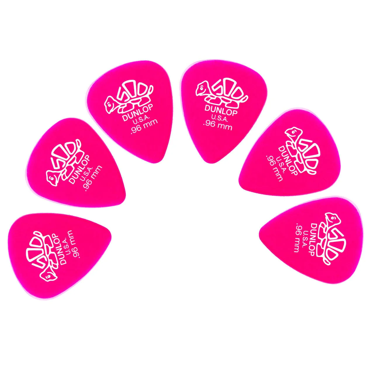 Dunlop 41R Derlin 500 Series Guitar Pick - Pack of 6 - Image 5