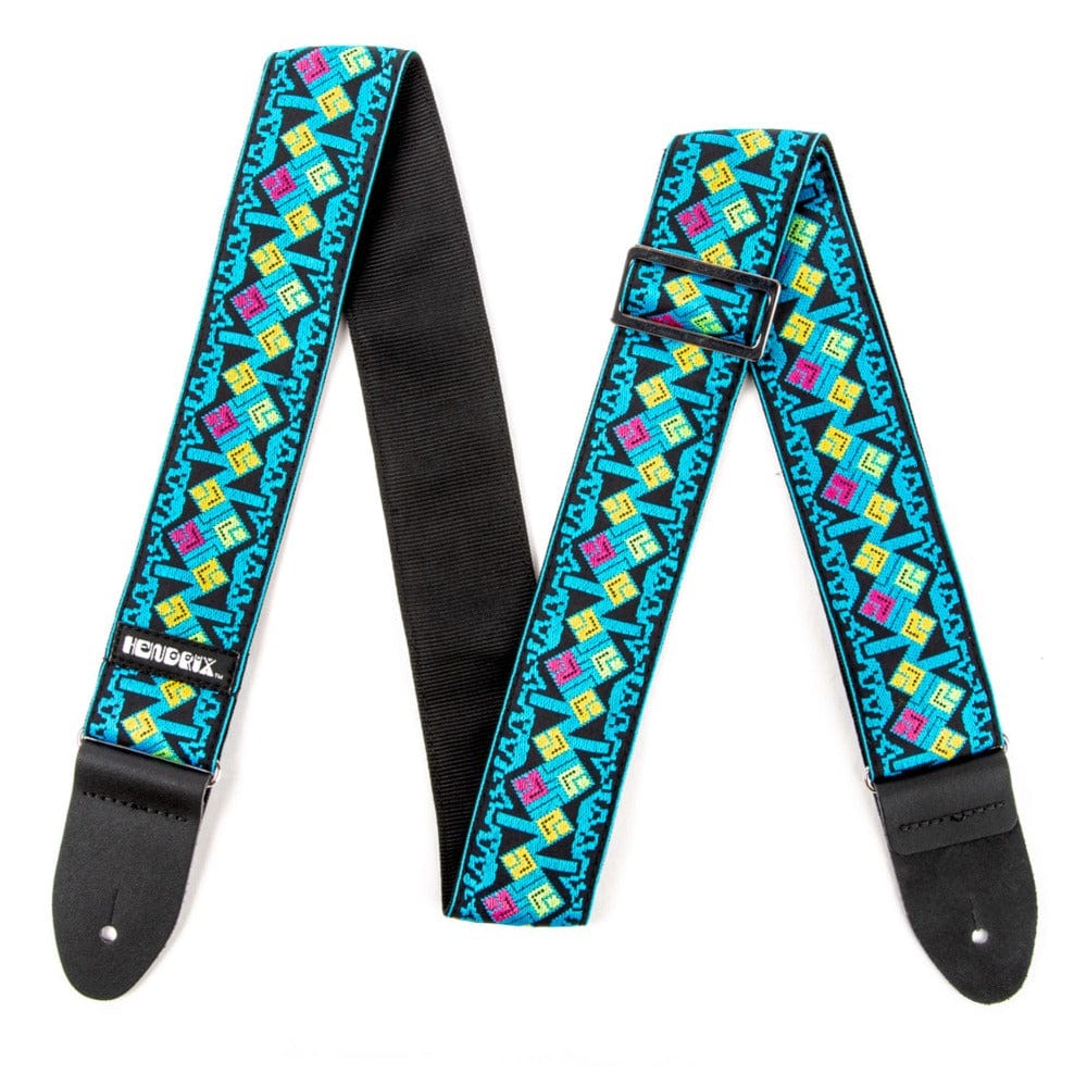 Dunlop JH14 Jimi Hendrix Blue Diamonds Guitar Strap