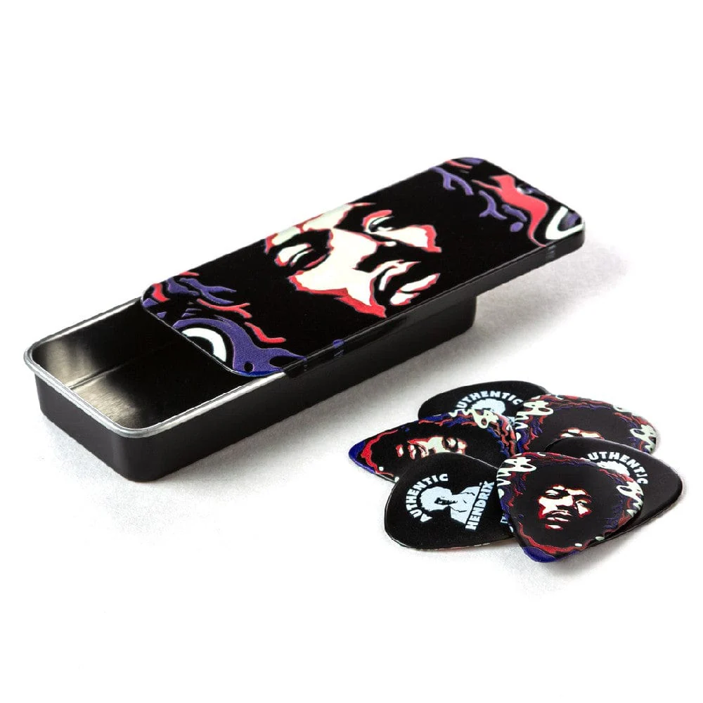 Dunlop JHPT15H Hendrix Tin Ea Pick - Star Haze Pack of 6