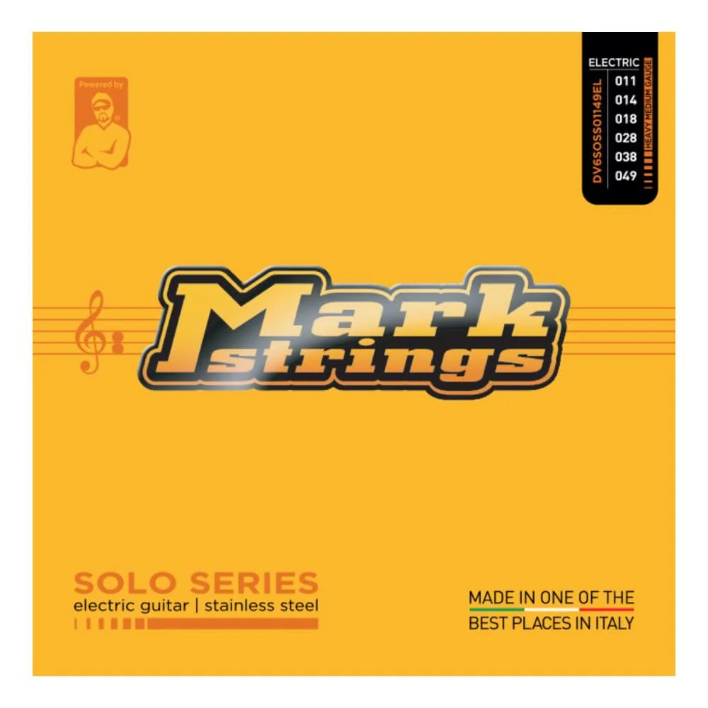 DV Mark Solo Series Stainless Steel Heavy Medium Gauge Electric Guitar String Set