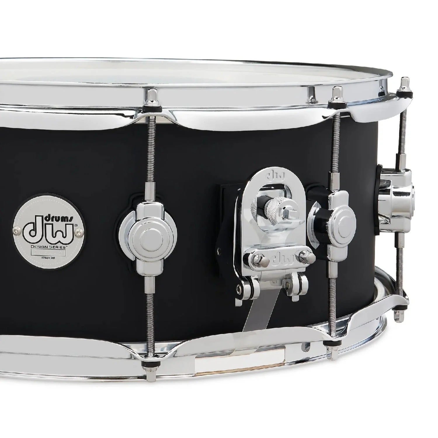 Dw Drum Workshop DDLM 0614 Design Series  6x14 Maple Snare Drum - Image 6