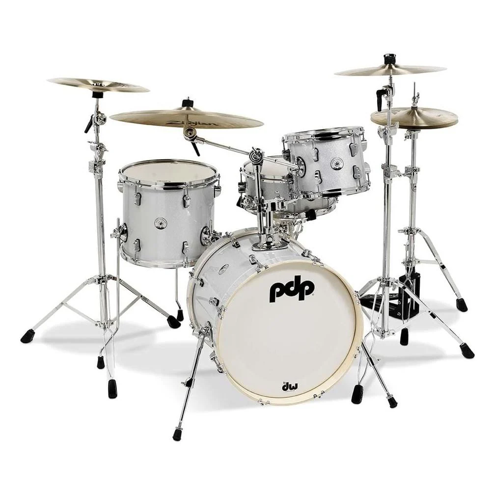 Dw Drum Workshop PDNY1804DS PDP New Yorker 4-Piece Shell Pack - Diamond