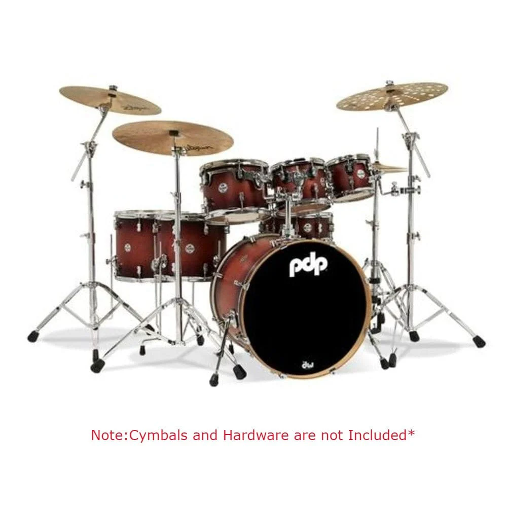 Dw Drum Workshop PDP 7-Piece Concept Maple Acoustic Drum Set - Image 11