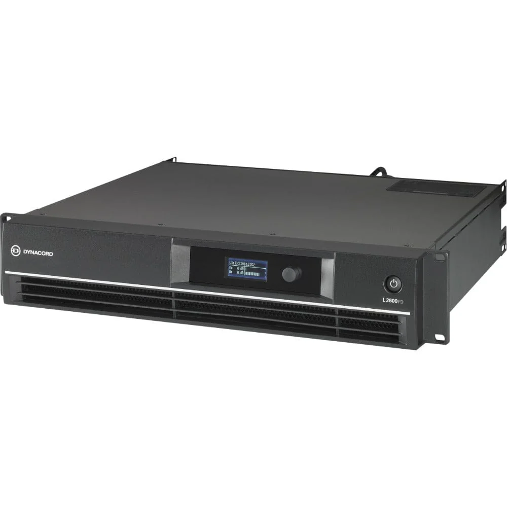 Dynacord L2800FD DSP 2 x 1400 w Power Amplifier