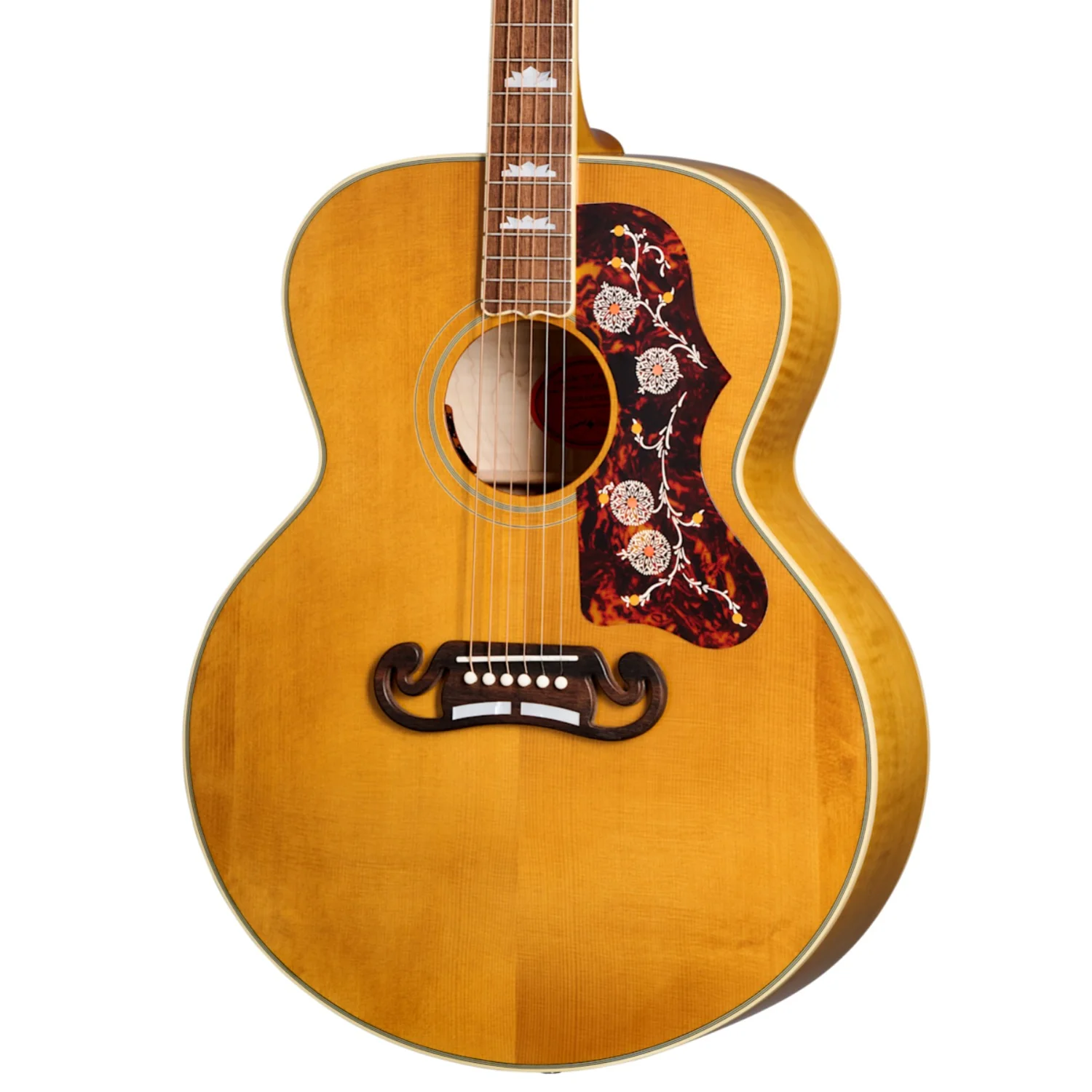 Epiphone 1957 SJ-200 6 String Electro Acoustic Guitar with Hard-Shell Case - Image 2