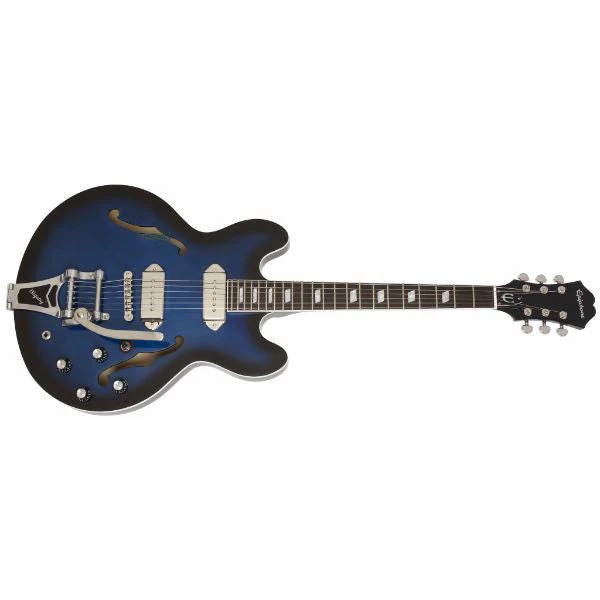 Epiphone Gary Clark Jr. B70 Vibrato Casino Electric Guitar -Blak & Blu