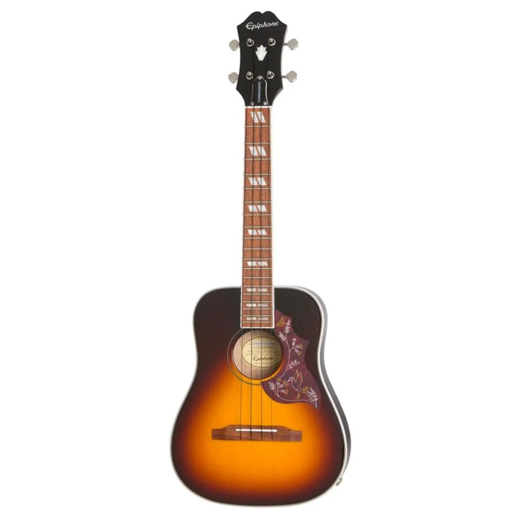 Epiphone Hummingbird Tenor Electro Acoustic Ukulele - Image 3