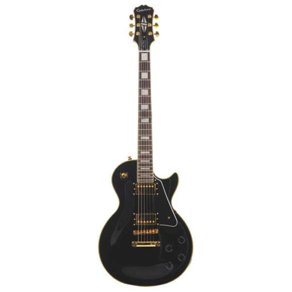 Epiphone ENCTEBGH1 Les Paul Custom Pro Electric Guitar - Ebony