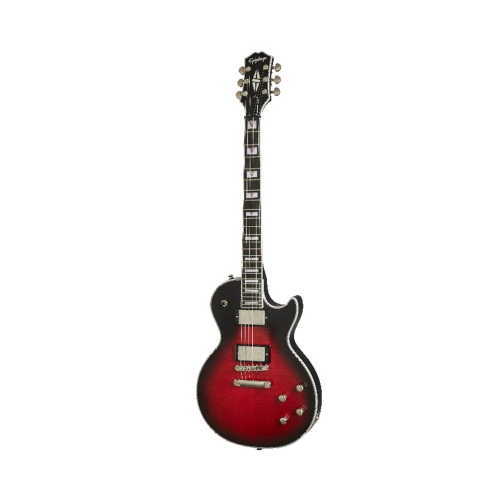 Epiphone Les Paul Prophecy 6 String Electric Guitar - Red Tiger Aged Gloss
