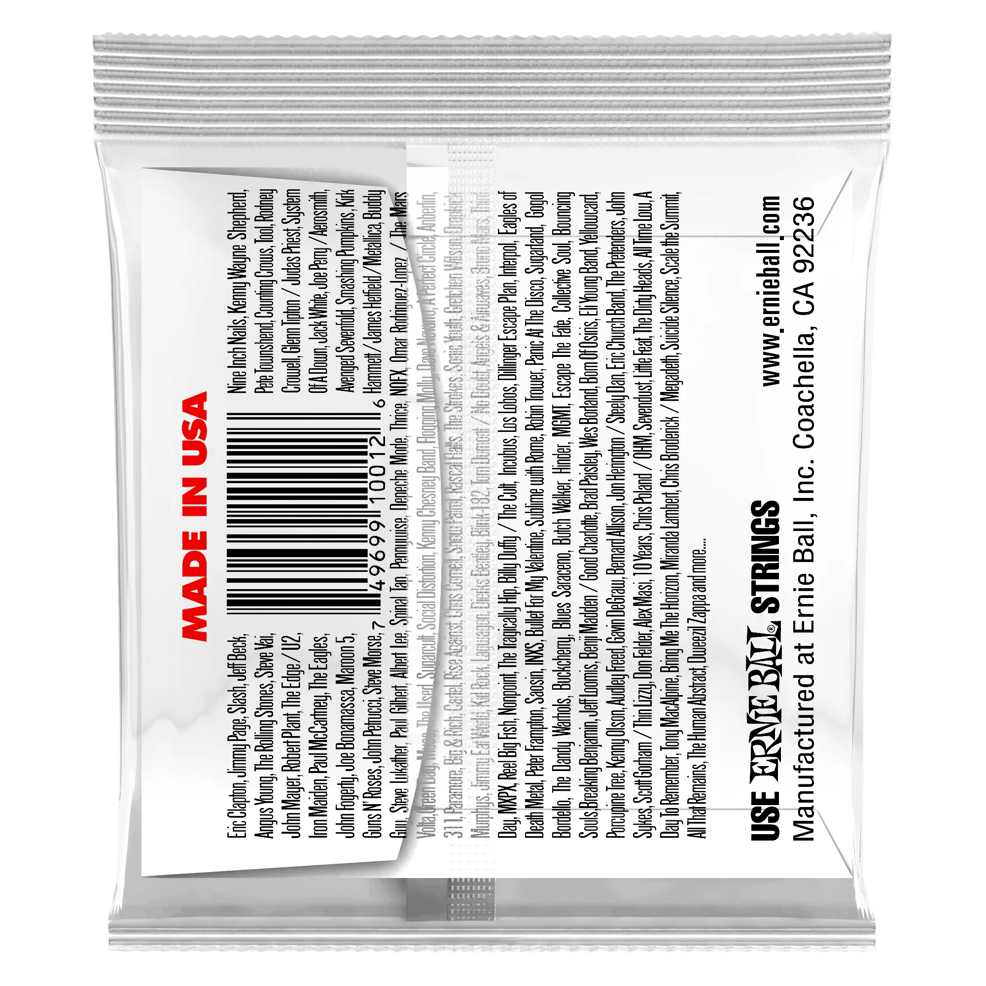 ERNIE BALL 1012 Single Guitar String - .012 - Image 2