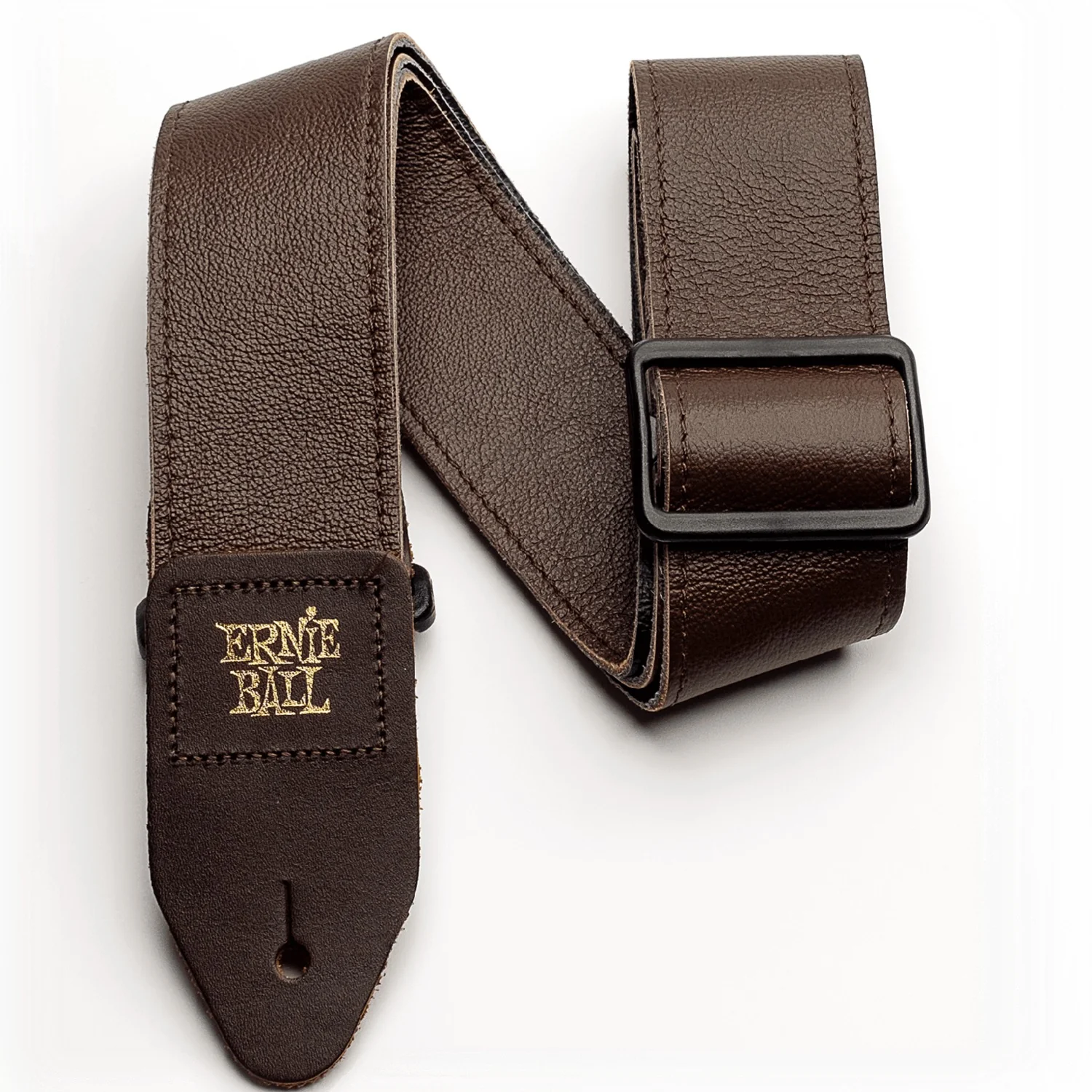 Ernie Ball 2-Inch Tri-Glide Italian Leather Guitar Strap - Image 2
