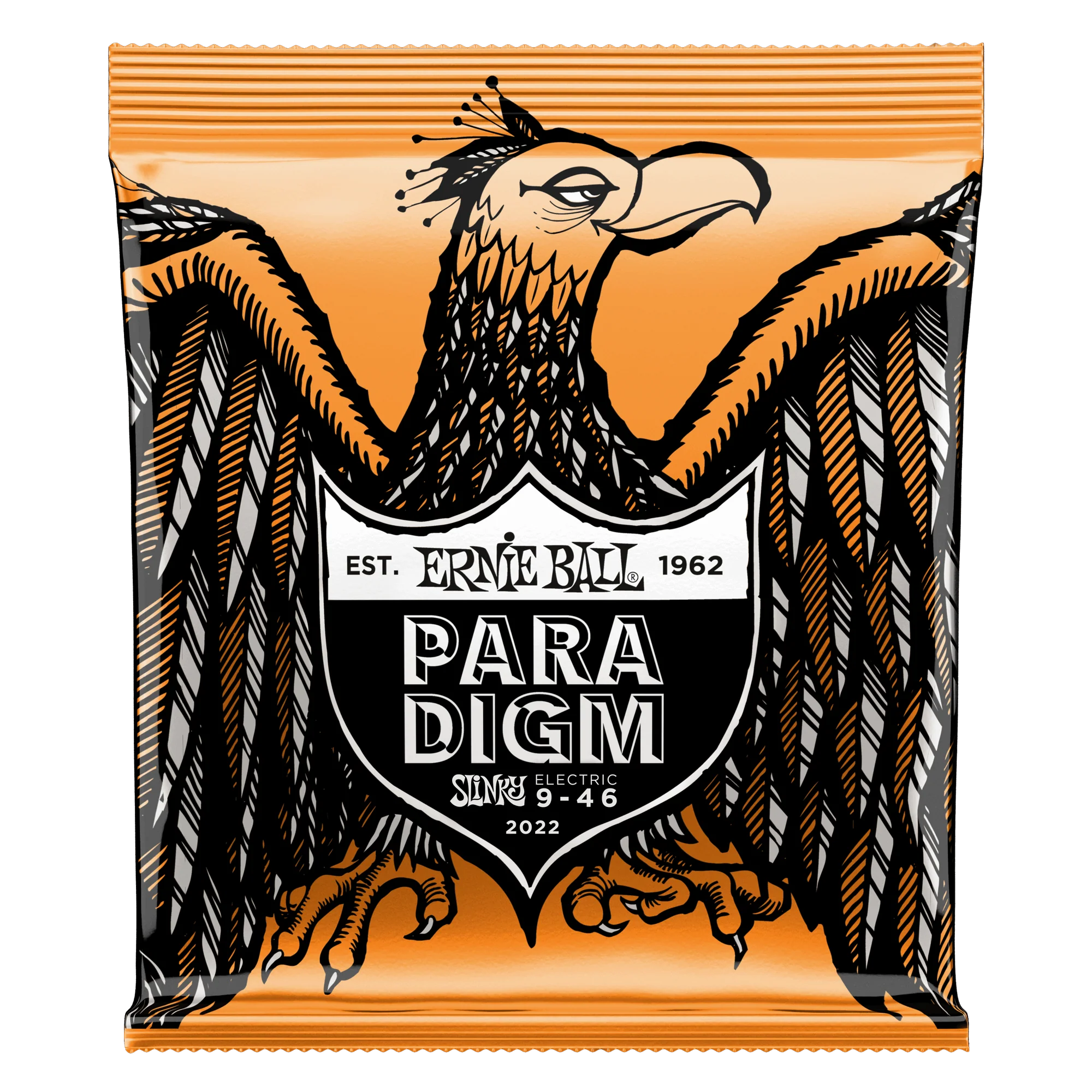 Ernie Ball 2022 Paradigm Hybrid Slinky Electric Guitar Strings - 9-46