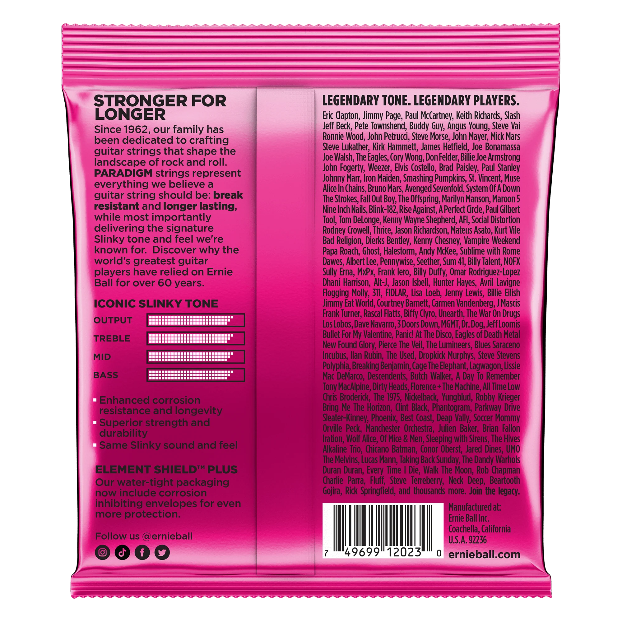 Ernie Ball 2023 Paradigm Super Slinky Paradigm Electric Guitar Strings - 9-42 - Image 2