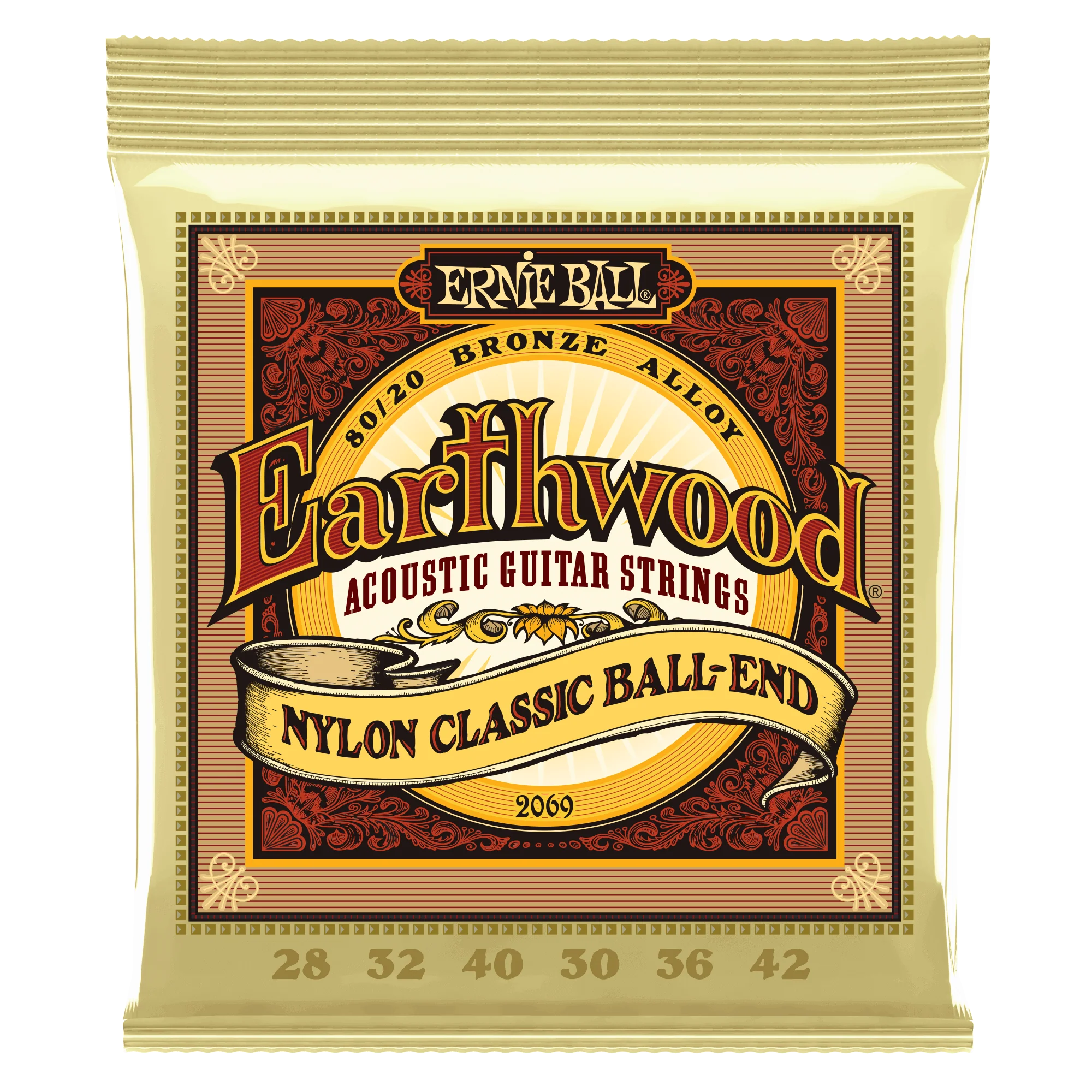 Ernie Ball 2069 Earthwood Nylon Strings