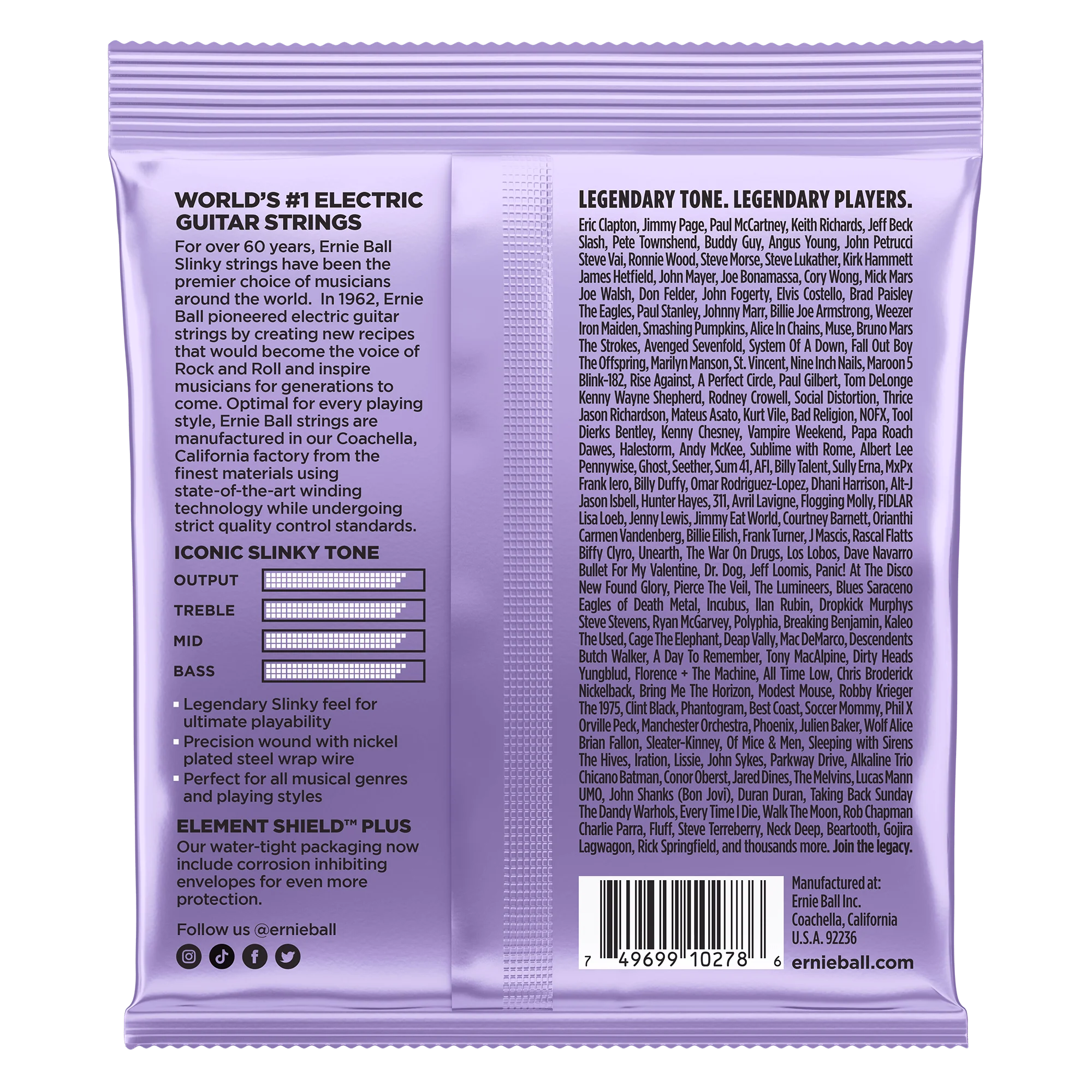 Ernie Ball 2227 Ultra Slinky Nickel Wound Electric Guitar Strings - Image 2