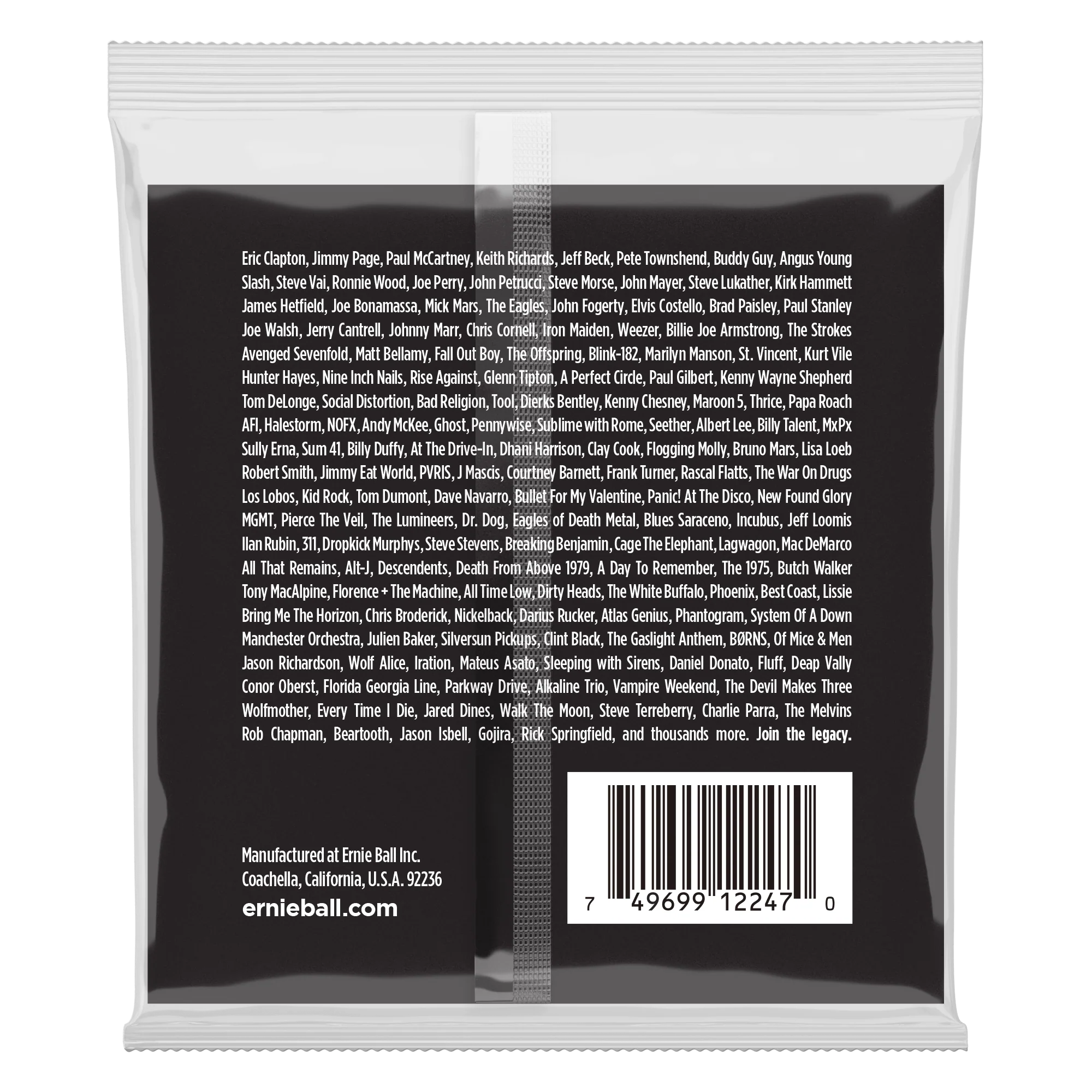 Ernie Ball 2247 Stainless Steel Hybrid Slinky Electric Guitar Strings - Image 2