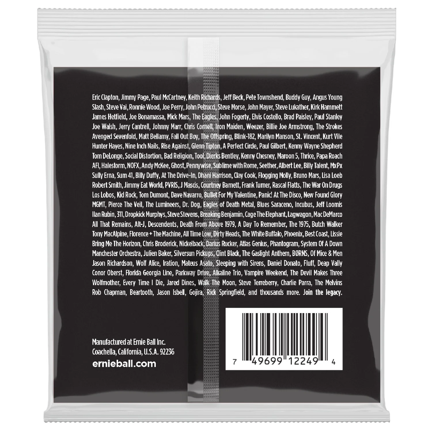 Ernie Ball 2249 Extra Slinky Stainless Steel Guitar Strings - Image 2