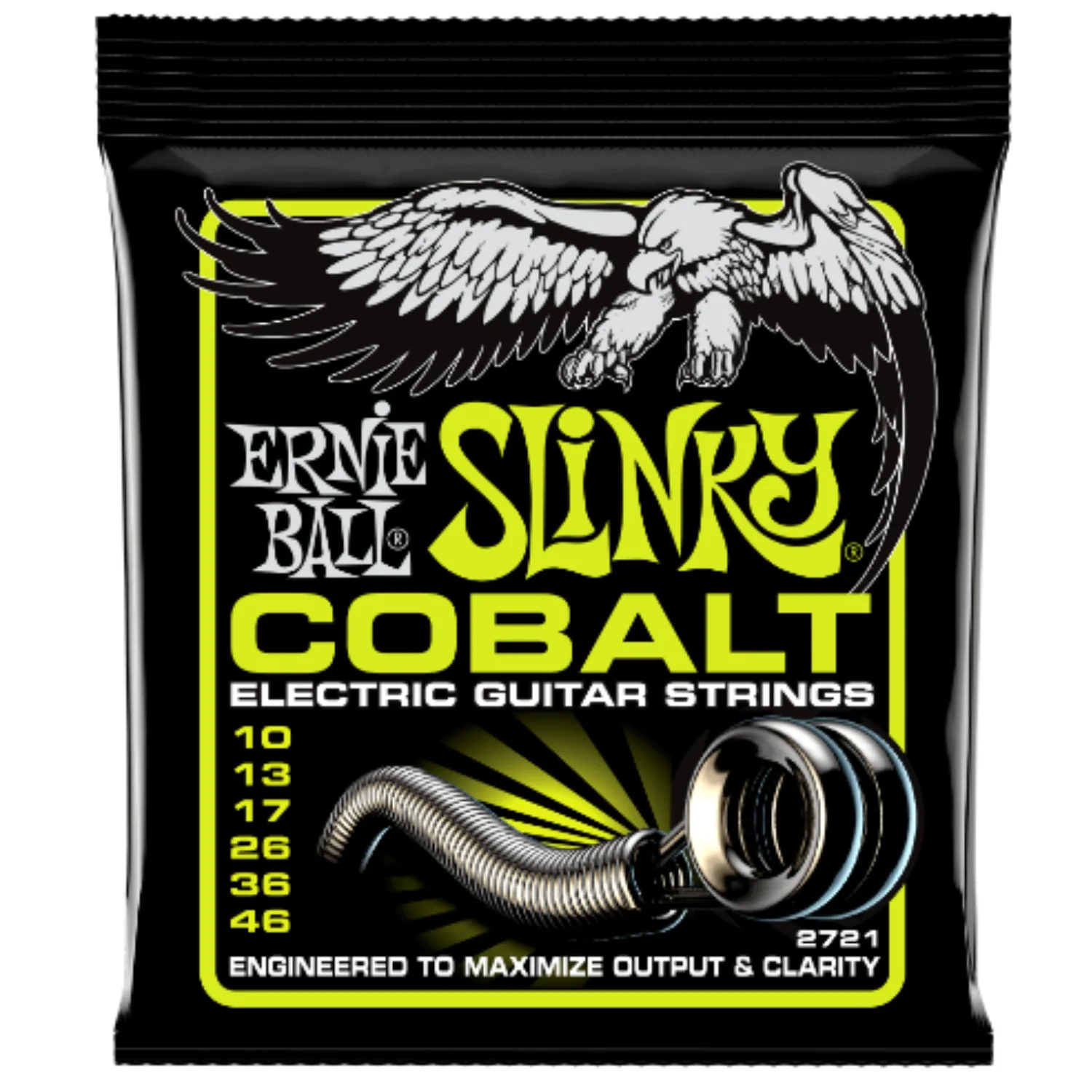 Ernie Ball 2721 Cobalt Regular Slinky Electric Guitar Strings