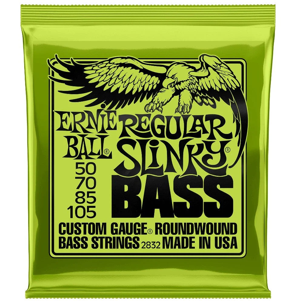 Ernie Ball 2832 Guitar Strings Regular Slinky Bass - 0.50-0.105