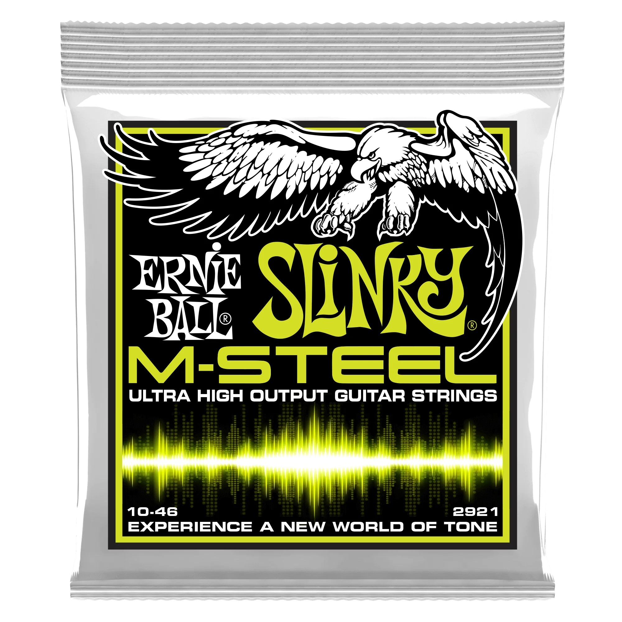 Ernie Ball 2921 M-Steel Regular Slinky Electric Guitar Strings