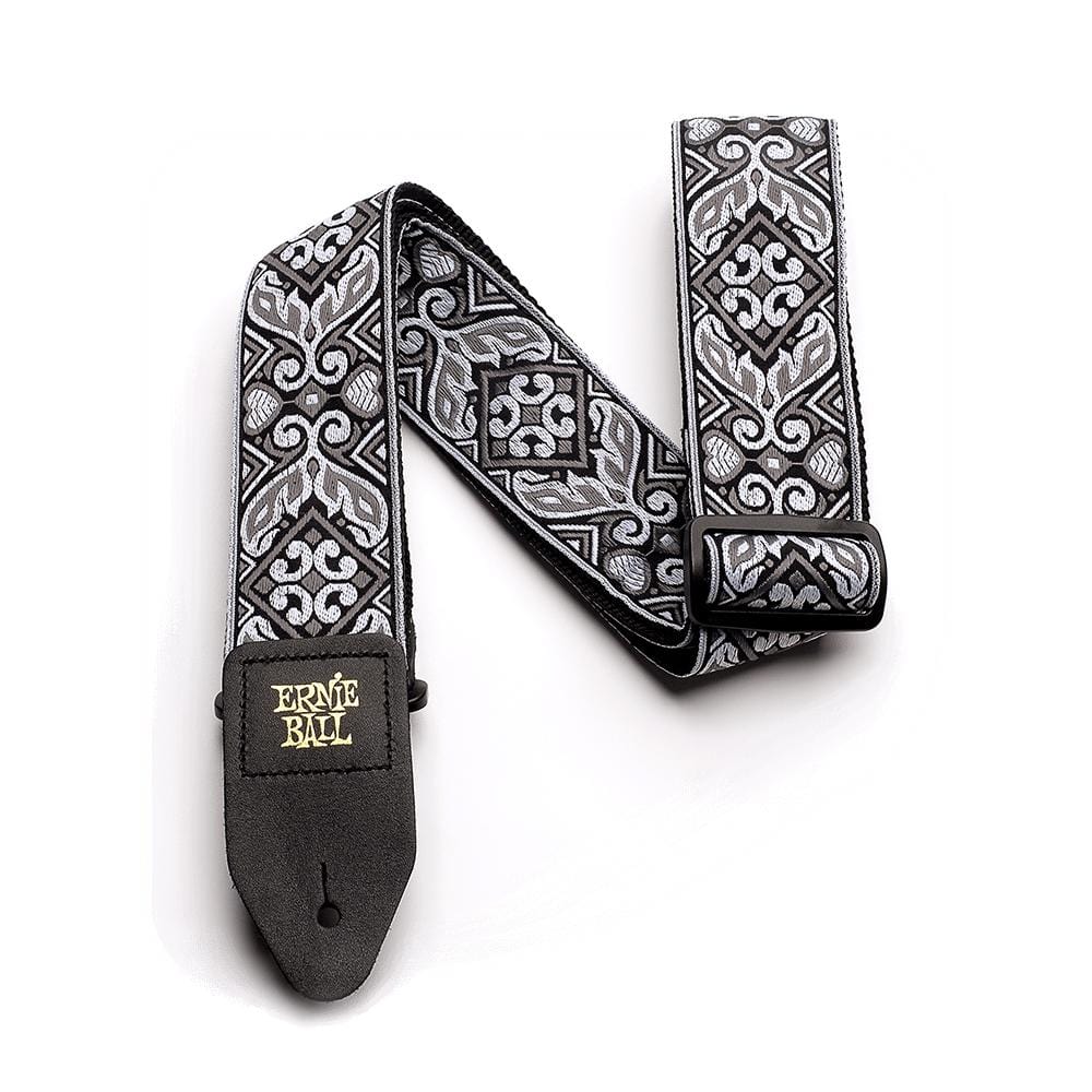 Ernie Ball 4166 Tribal Silver Jacquard Guitar Strap