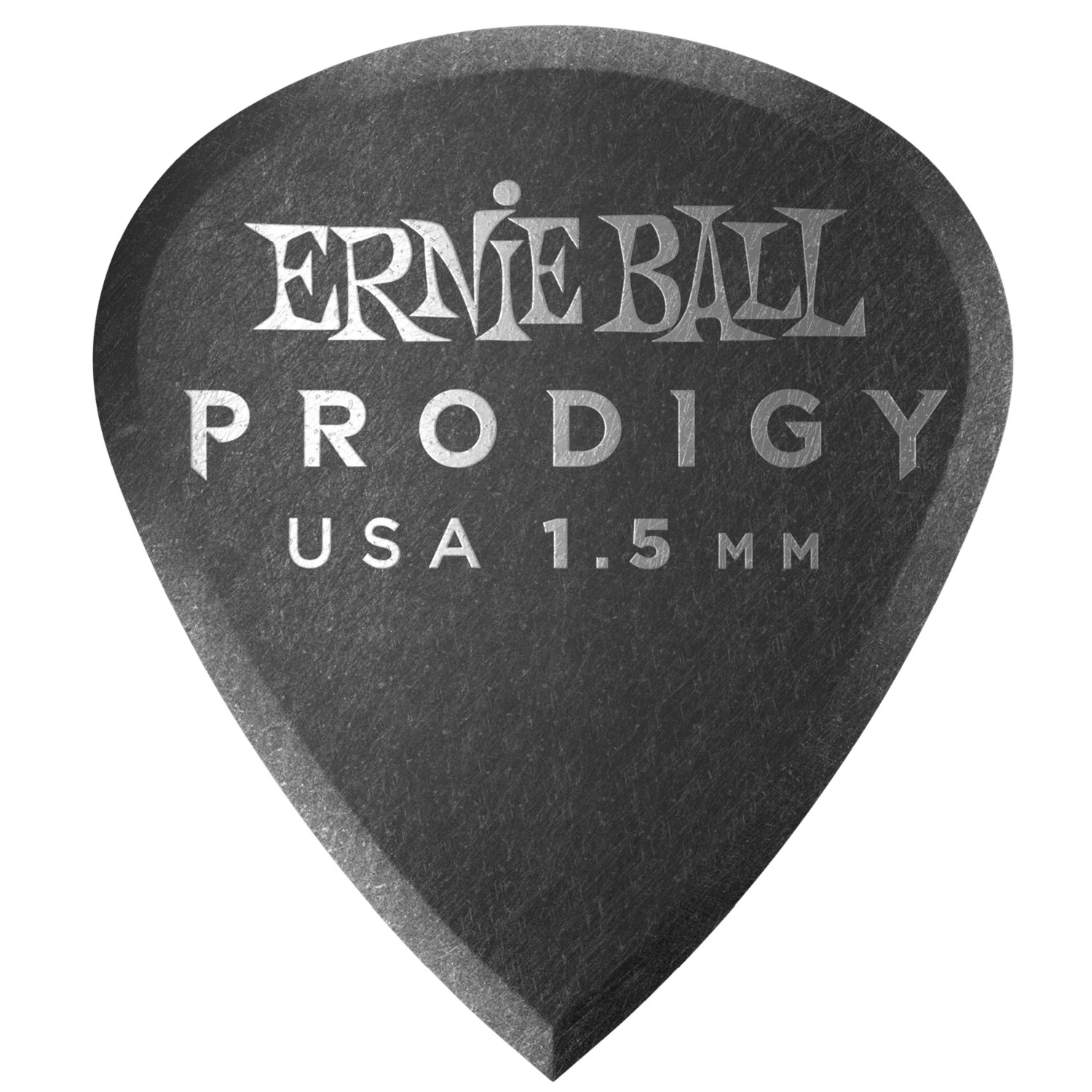 Ernie Ball 9200 Mini Prodigy Guitar Picks - Pack of 6 - 1.5mm Black