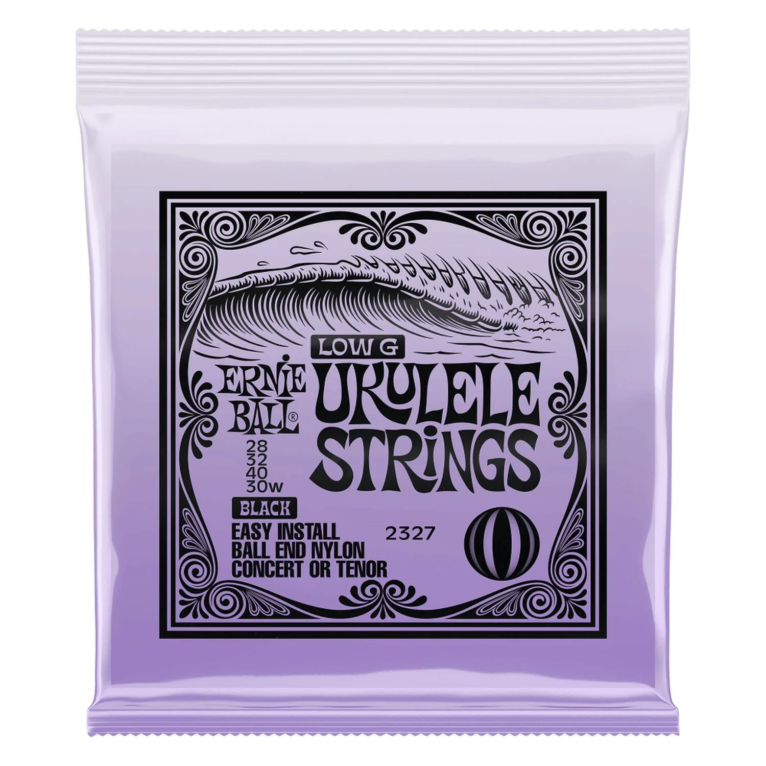 Ernie Ball Concert & Tenor Wound G Nylon Ball End Ukulele Strings