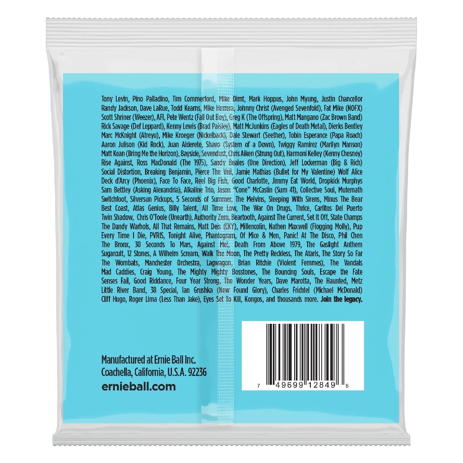 Ernie Ball Super Long Scale Slinky Electric Bass Guitar String - Image 4
