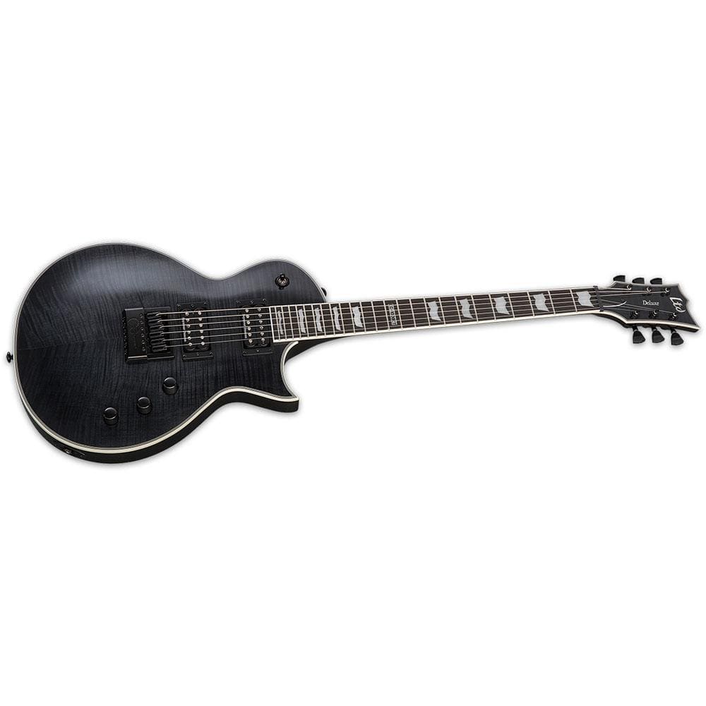 ESP EC-1000 Evertune 6-String Electric Guitar - See Thru Black - Image 3