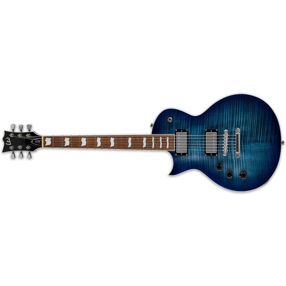 ESP EC 256FM LH 6 String Left Hand Electric Guitar - Cobalt Blue - Image 2