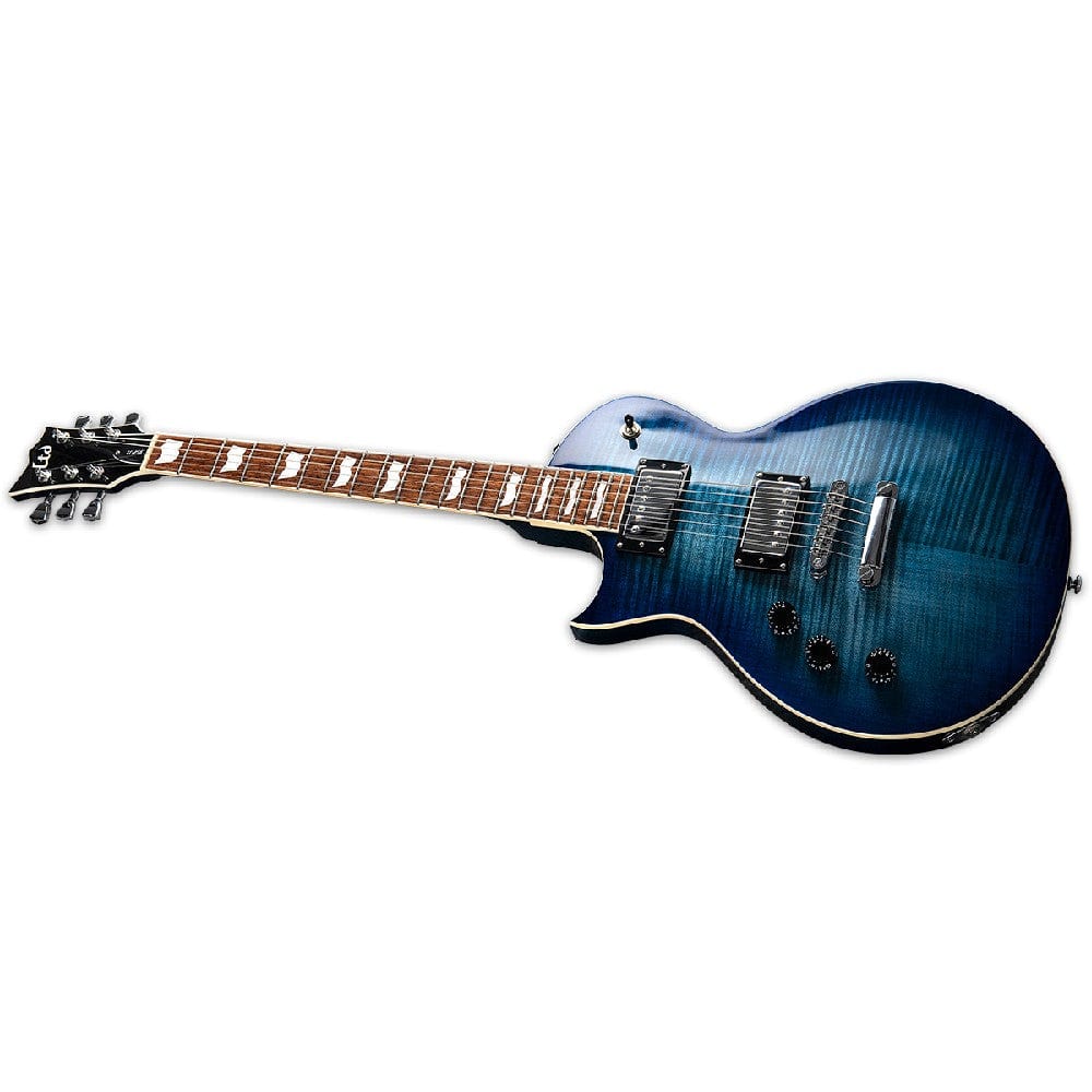 ESP EC 256FM LH 6 String Left Hand Electric Guitar - Cobalt Blue - Image 4