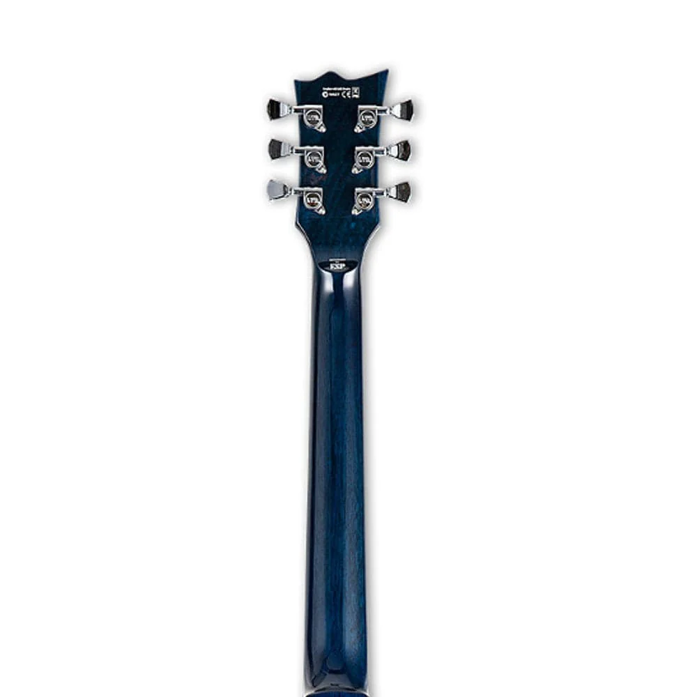 ESP EC 256FM LH 6 String Left Hand Electric Guitar - Cobalt Blue - Image 7