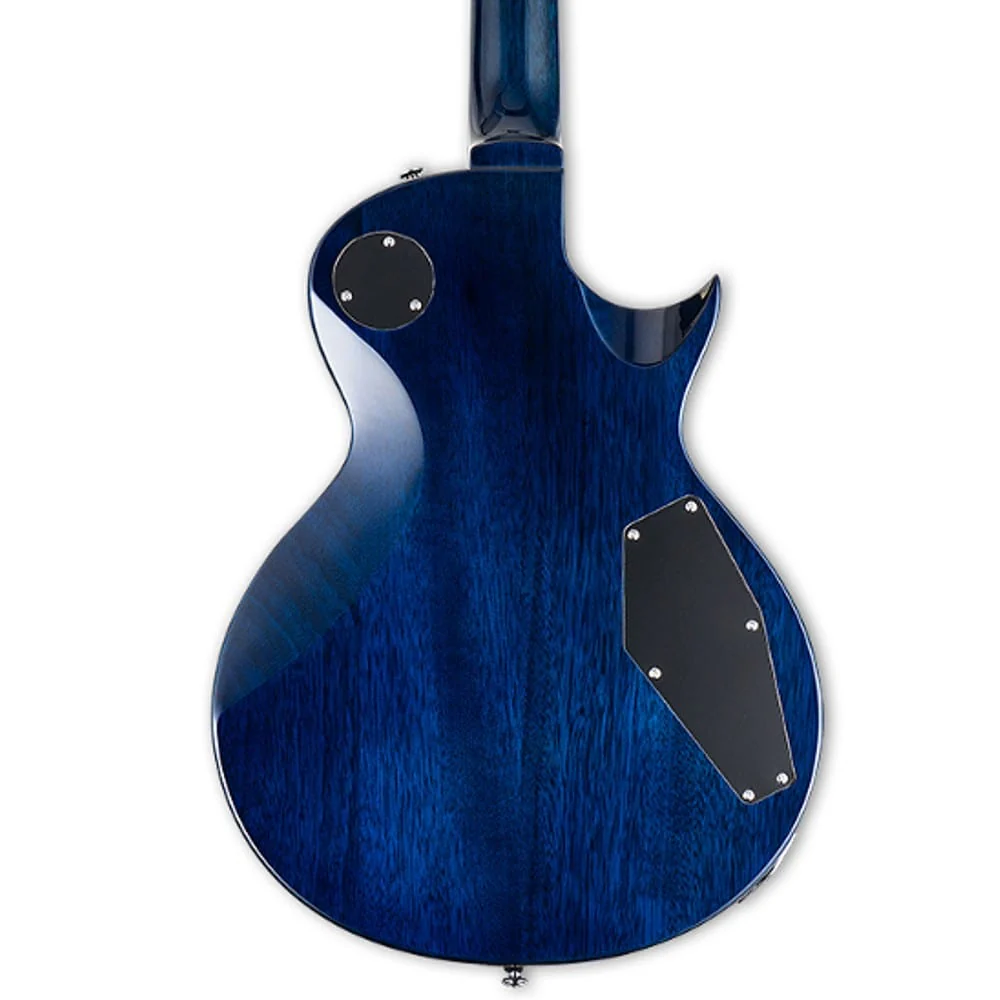 ESP EC 256FM LH 6 String Left Hand Electric Guitar - Cobalt Blue - Image 8